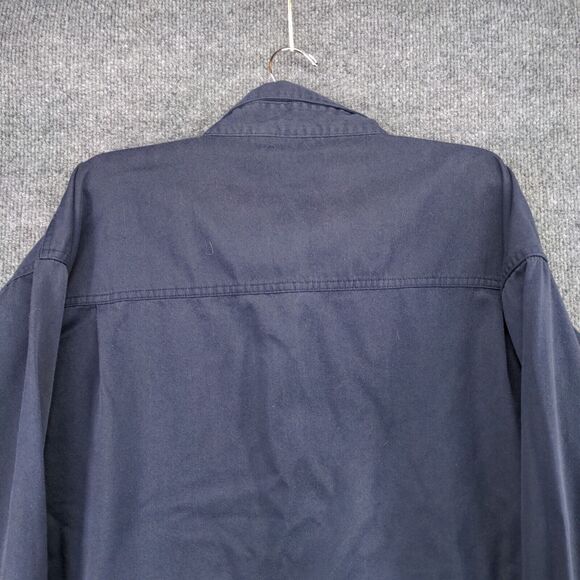 Blue Generation Mens Button Front Shirt Blue 2XL Embroidered Subaru Logo - Picture 8 of 15